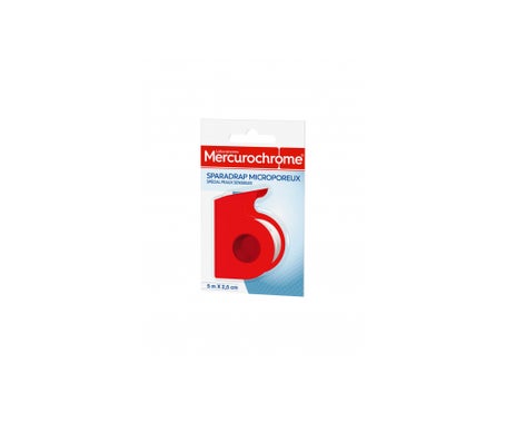 Mercurochrome Sparadrap Microporeux 5m x 2,5cm