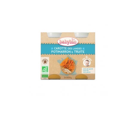 Babybio Menu Legume/Truite 2X200g