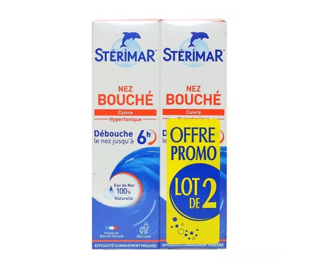 Stérimar Nez Bouché 2x100ml