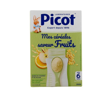 Picot Mes Céréales Fruits 6 Mois 200g