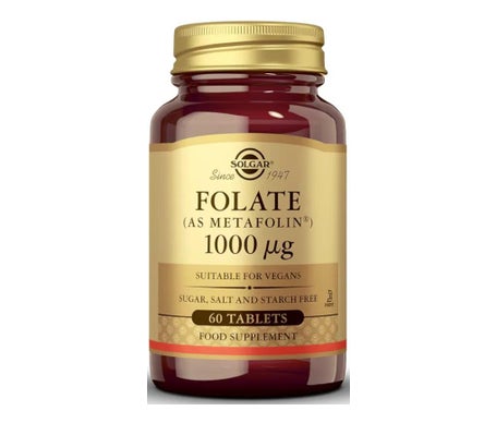 Solgar Folato como Metafolin 1000mcg 60comp