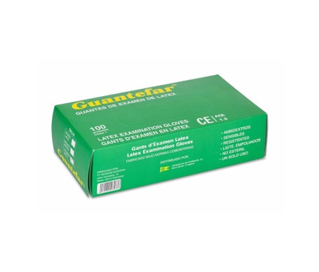 Guantefar Gants Latex Taille Grande 100uts