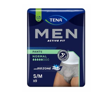 Tena Active Fit Grev S-M 9uts