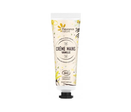 Fleurance Nature Crème Mains Bio Vanille 30ml
