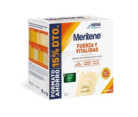 Meritene Force & Vitalité Vanille 30 Sachets