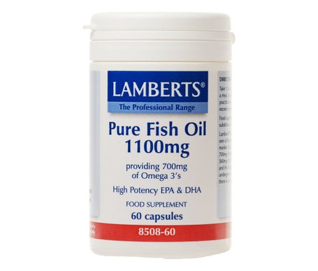 Lamberts huile de poisson pure 60caps