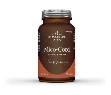 Hifas da Terra Mico Cord-Cordiceps 70 Gélules