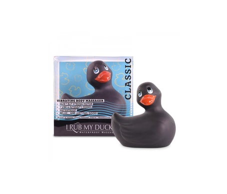Big Teaze Toys I Rub My Duckie Classic Vibrator Black 1pc