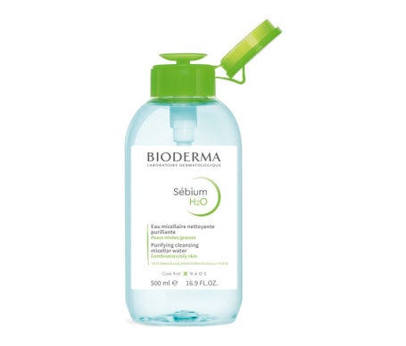 Bioderma Sebium H2o avec distributeur à pompe 500 Cc