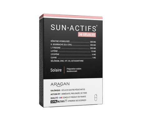 Synactifs Sunactifs Soleil 30 Gélules