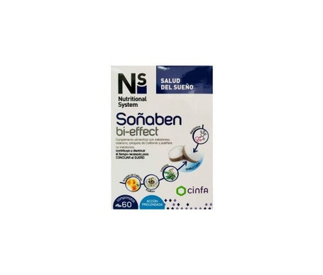 Ns Soñaben Bi-effet 1,85 Mg Mélatonine 60 Comprimés