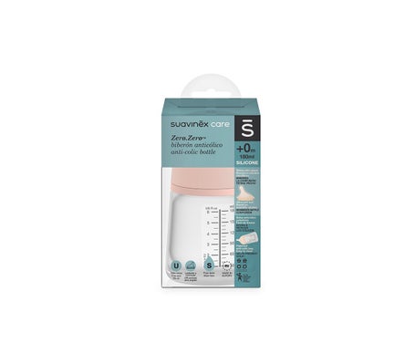 Suavinex Biberon Zéro Colico Slow Flow T-s 180ml