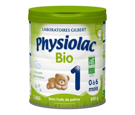 Physiolac Bio Lait Pour Nourrissons 1er Âge 800g