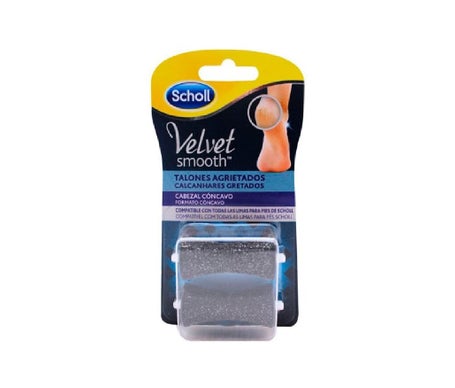 Scholl Velvet Smooth Talones Agrietados Limas de Recambio 2uds