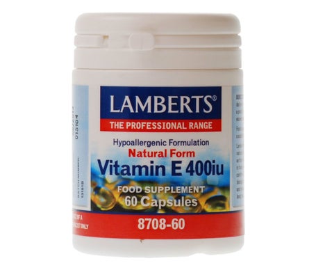 Lamberts Vitamina E 400ui 60cáps E 400ui 60cáps