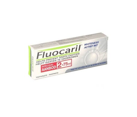 Fluocaril Blancheur Durable Menthe Lot 2 x 75 ml
