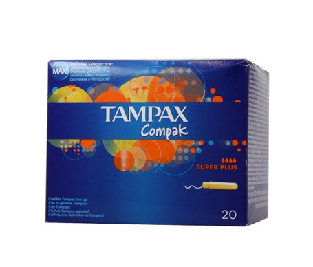 Tampax Compak Super Plus 20 Tampons