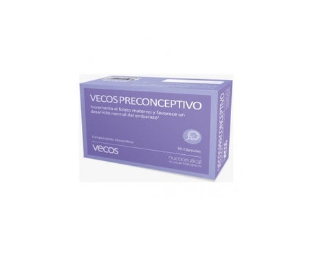 Vecos Nucoceutical Preconceptivo 30 Cápsulas