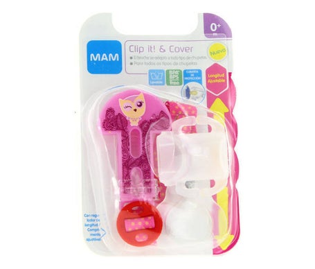 Mam Clip It! & Cover Broche Pour Sucette Et Housse de Protection