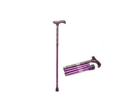 Prim Muletilla Plegable Aluminio Perla Satén Púrpura 1ud