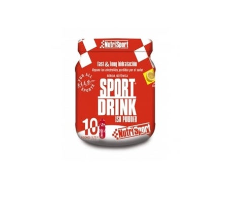 Nutrisport Sportdrink poudre citron 10 Enveloppes