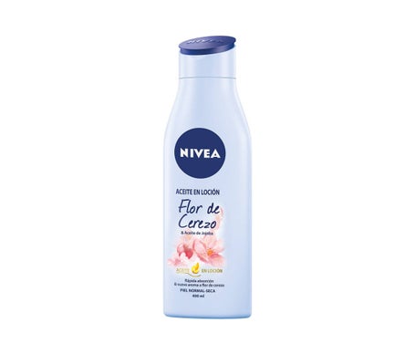 Nivea Aceite Locion Flor Cerezo Jojoba 400ml