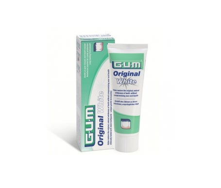 gum Original White Dentifrice Lot 2 x 75 ml