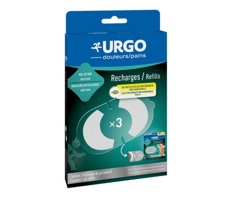 Urgo Recharges de Patch d'Electrothérapie 3 Unités