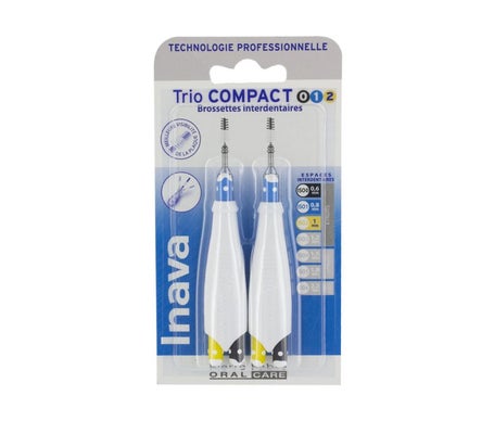 Inava Trio Compac Brossett 0/1/2 Blist/6