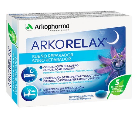 Arkopharma Arkorelax Sommeil 30 comprimés