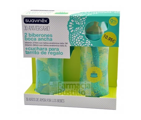 L'Occitane Biberons Pack 340ml Varia Tétine + Cuillère