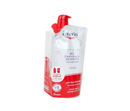 Eucerin® pH5 Gel de Bain 1000ml + Recharge 400ml