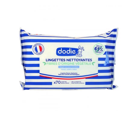 Dodie Lingettes Nettoyantes 70uts