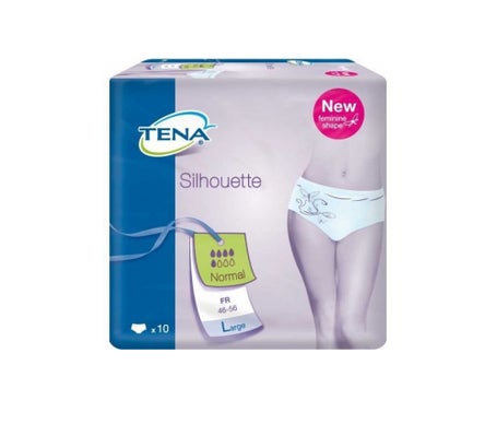 Tena Silhoutte Normal Large(T4656) bt10