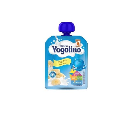 Yogolino Banane +6M Sac Lait Prêt À Boire 2X100g Taille 2