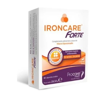 Procare Health Ironcare Forte 30caps