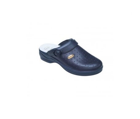 Scholl nouveau bonus sabot de sabot bleu marine taille 37 | DocMorris France