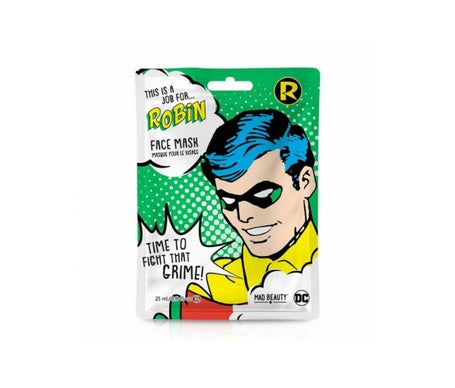 Mad Beauty DC Robin Face Mask 25ml