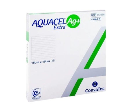 Aquacel Ag + Extra 15X15Cm 5Pcs