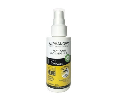 Alphanova Tropical Zone Mosquito Repellent 75ml