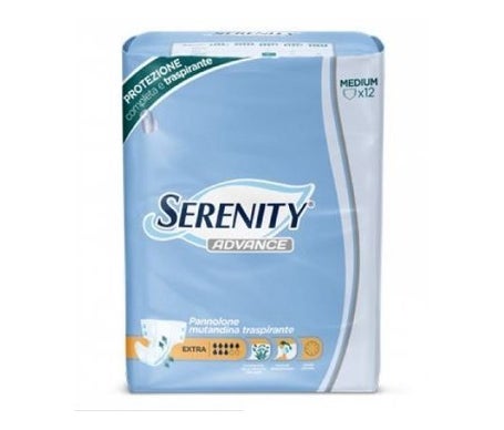 Serenity Couche Colutte Dry Extra Taille M 12uts