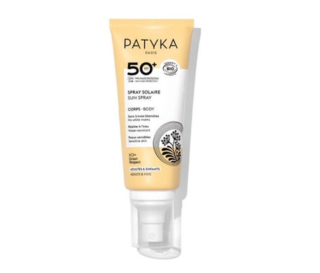 Patyka Spray Solaire Corps SPF50+ Bio Adultes et Enfants100ml