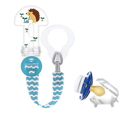 Mam Clip&Cover Chaîne de Biberon Neutre 1 Unité