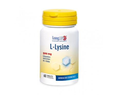 LongLife L Lysine 500mg 60comp