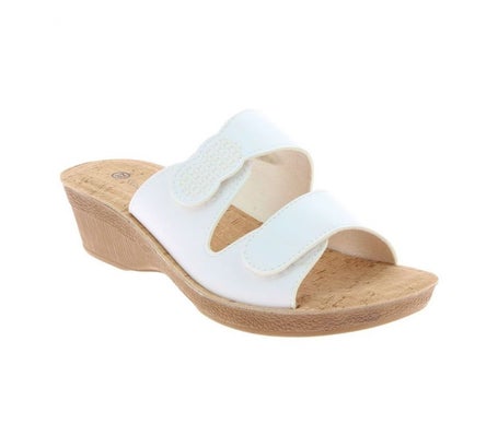 Podowell Fannie Mule Blanc Taille 40 1 Paire