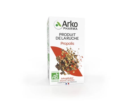 Arkopharma Arkogélules Propolis BIO 40 gélules