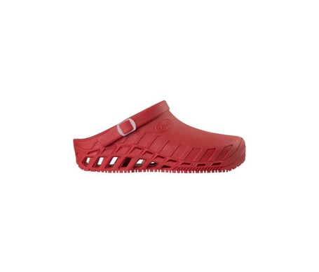 Scholl Zueco Clog Evo Rojo Talla 46 1 Par