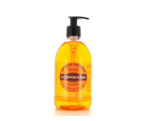 Le Comptoir du Bain Savon de Marseille Mandarine Sauge 500ml