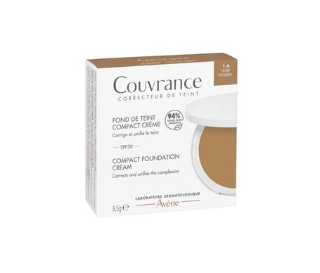 Avène Couvrance Fond De Teint Compact Crème SPF30 1.4 Doré Golden 8,5g