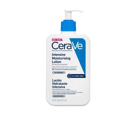 CeraVe® Loción Hidratante Intensiva Piel muy seca 473 ml